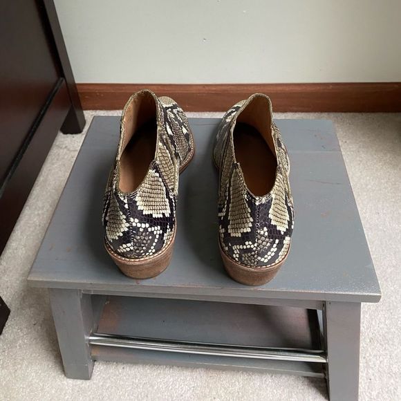 MADEWELL Women Sonia Chelsea Snake Embossed Leather Boots - NEW NWOB - Picture 9 of 13